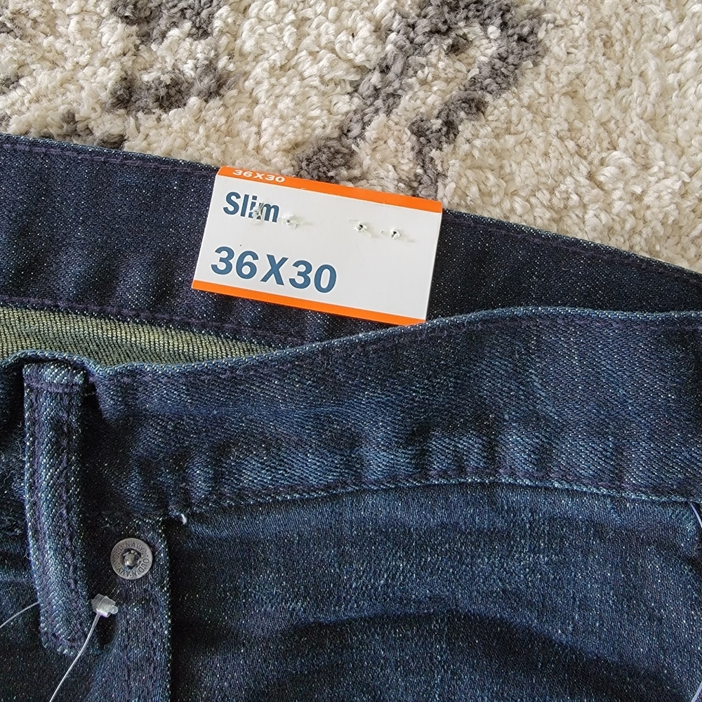 Old navy slim built in flex ripped jeans - Picture 5 of 6